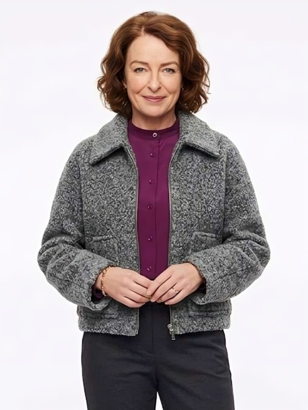 The Blame Ava Crane Grey Wool Jacket The Blame Ava Crane Grey Wool Jacket