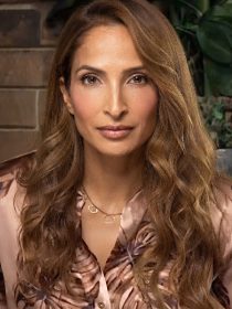 The Young And The Restless 2026 Christel Khalil Leaf Print Shirt – Copy