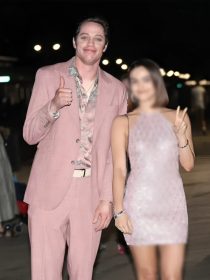 Tommy Karate Pete Davidson Pink Suit