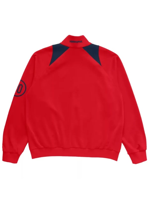Travis Scott Raising Cane Party Fleece Red Jacket Travis Scott Raising Cane Party Fleece Red Jacket