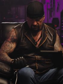 Looking for Cena Undertaker Brown Leather Vest